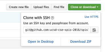 clone with ssh